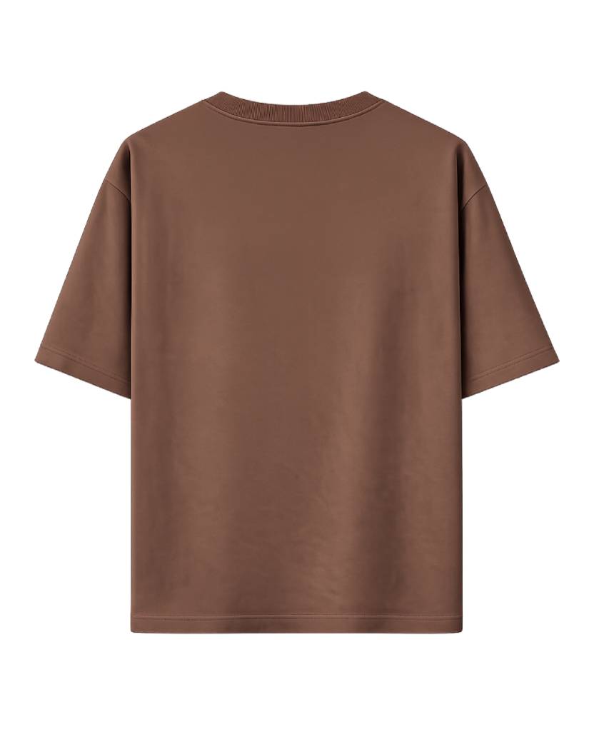 Soil Brown Solid Tee